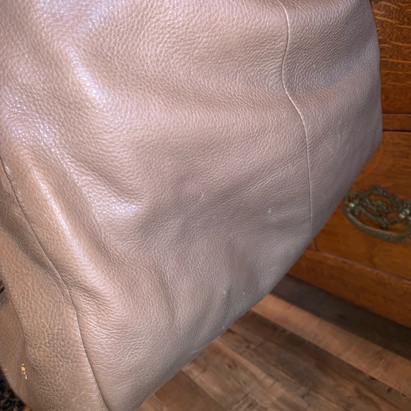 Coach Madison Phoebe Brown Leather 3 Pocket Satchel Shoulder Bag - Picture 10 of 11